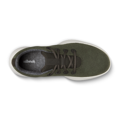Women's Tree Runner NZ - Thunder Green (Natural White Sole)