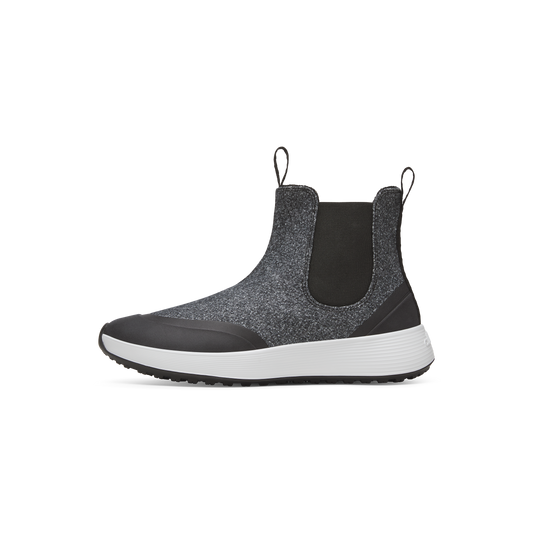 Women's Wool Runner Chelsea - Natural Grey (Light Grey Sole)