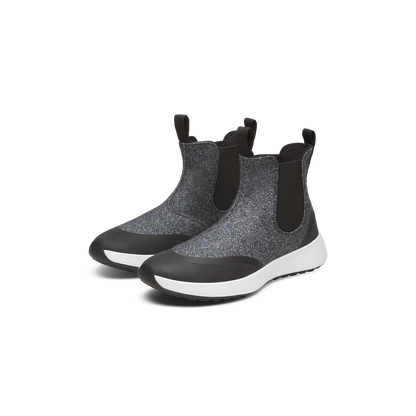 Women's Wool Runner Chelsea - Natural Grey (Light Grey Sole)