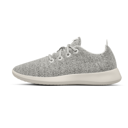 Women's Wool Runner - Dapple Grey (Cream Sole)