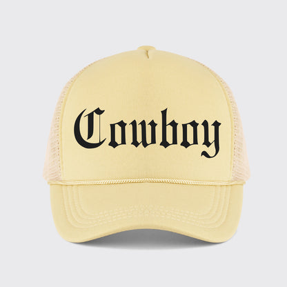 Cowboy Trucker Hat