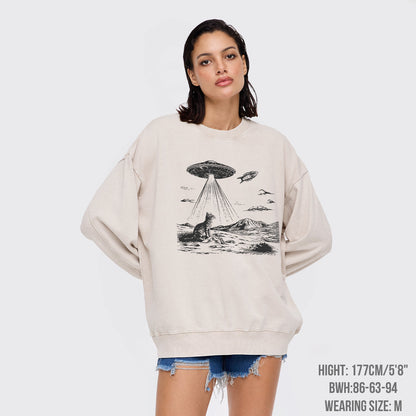Where It Wants To Take Me Washed Sweatshirts