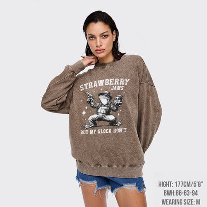 Don't You Take My Strawberry Jam Washed Sweatshirts