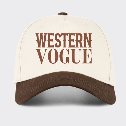 Western Vogue Embroidered Baseball Cap