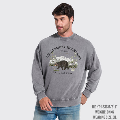 Great Smoky Mountains National Park EST.1940 Washed Sweatshirts
