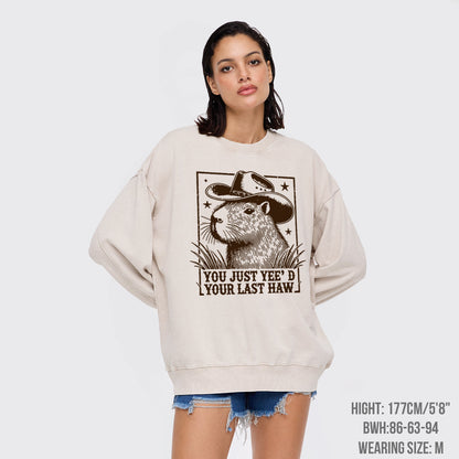 Goodbye, My Partner Washed Sweatshirts