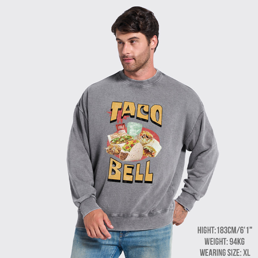 Taco Bell Washed Sweatshirts