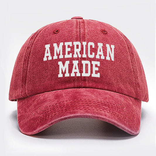 American Made Embroidered Baseball Cap